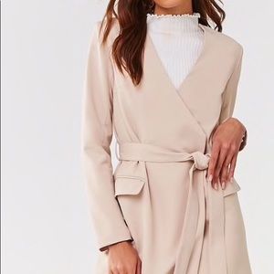 LECHE Self-Tie Blazer Dress